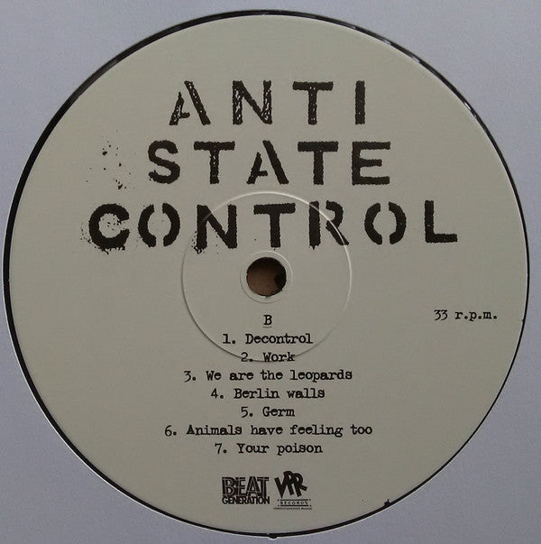 Anti State Control* : Anti State Control (LP, Comp)