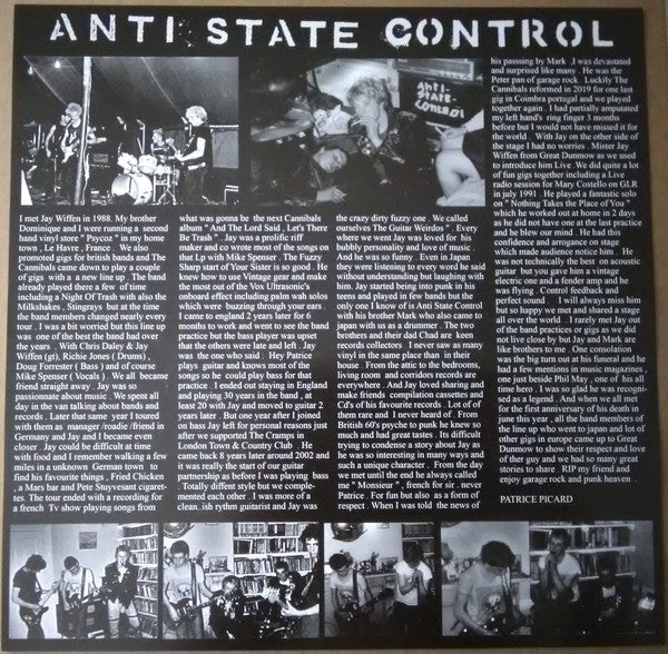 Anti State Control* : Anti State Control (LP, Comp)