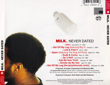 Milk Dee : Never Dated (CD, MiniAlbum, RE, SRC)