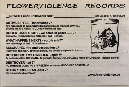 What Happens Next? : Euro Trash Tour 2003 (7")