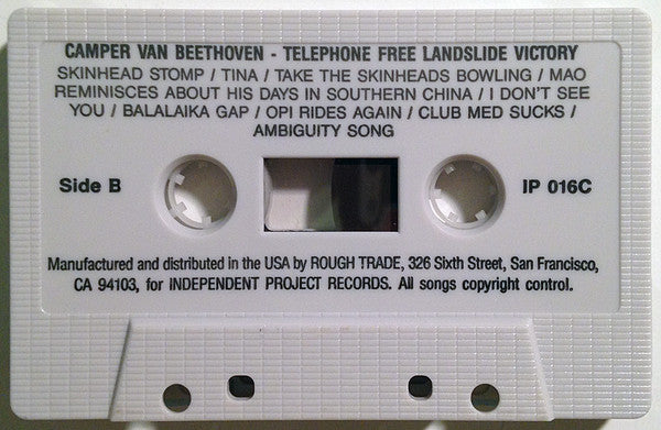 Camper Van Beethoven : Telephone Free Landslide Victory (Cass, Album, RE)