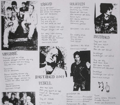 Instängd : Mitt Svar På Ingenting (7", EP)