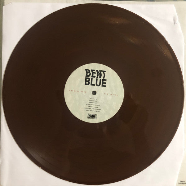 Bent Blue : Between Your And You're (12", S/Sided, EP, PUR)