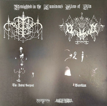 Crucifixion Bell, Øksehovud : Benighted In The Luminous Glow Of Sin (LP)