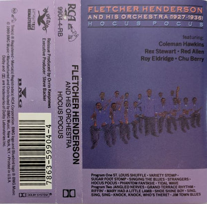 Fletcher Henderson And His Orchestra : Hocus Pocus (Cass, Comp, RM, Dol)