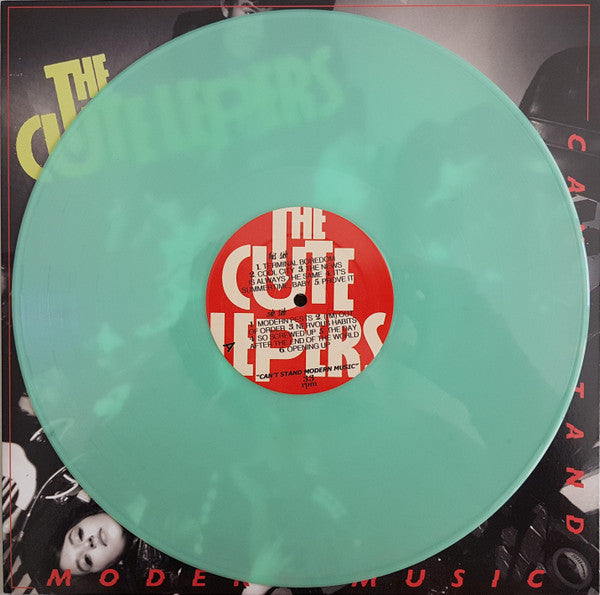 The Cute Lepers : Cant Stand Modern Music!!! (LP, Album, Ltd, RP, Glo)