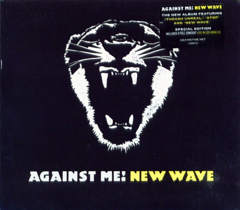 Against Me! : New Wave (CD, Album + DVD-V, NTSC + S/Edition)