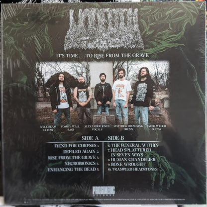 Undeath : It's Time...To Rise From The Grave (12", Album, Ltd, Mil)