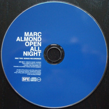 Marc Almond : Open All Night (CD, Album, RE + CD, Comp + Dlx)
