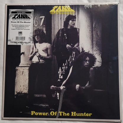 Tank (6) : Power Of The Hunter (LP, Album, RE, Whi + 7", Single, Ltd)