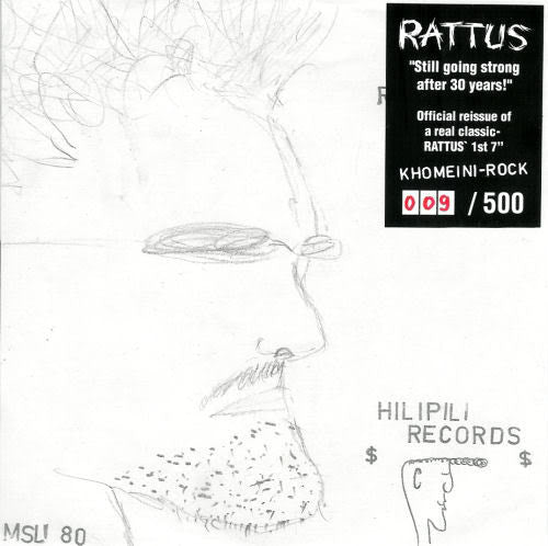 Rattus : Khomeini-Rock (7", Single, Ltd, Num, RE)