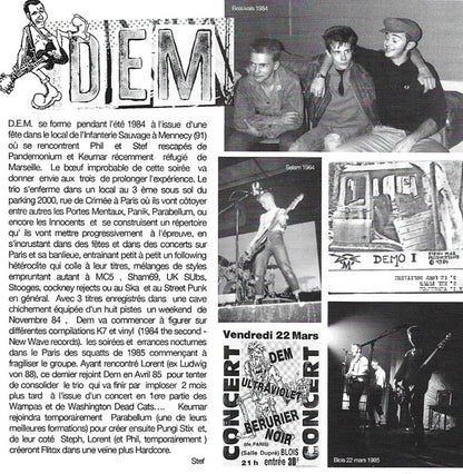 Dem (3) : Demo 84 (7", RE, Whi)
