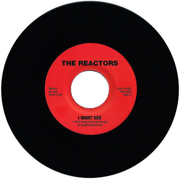 The Reactors (6) : Seduction Center (7", Single, RE)