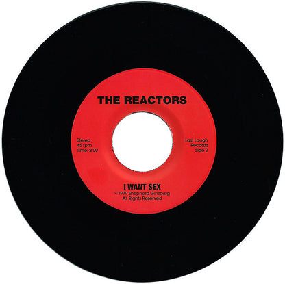 The Reactors (6) : Seduction Center (7", Single, RE)