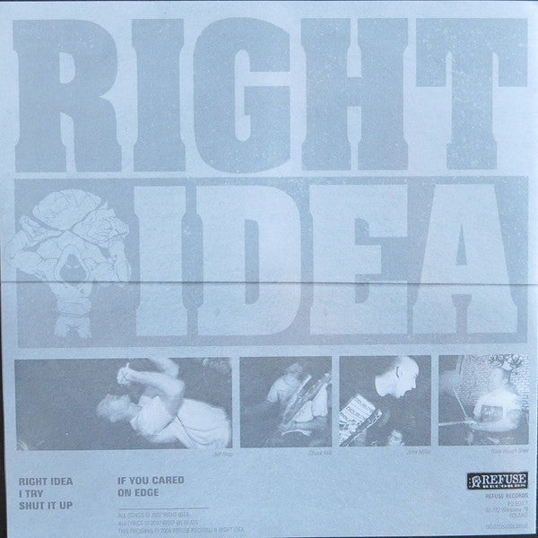 Right Idea : Right Idea (7")