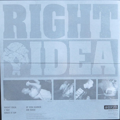 Right Idea : Right Idea (7")
