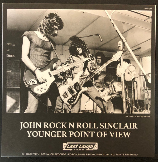 The Dogs (3) : John Rock N Roll Sinclair / Younger Point Of View (7", Single, RE)