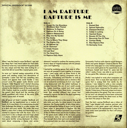 Garry Schyman : I Am Rapture Rapture Is Me (Official Bioshock® Score) / Sounds From The Lighthouse (Official Bioshock® 2 Score) (LP, 180 + CD + Box, S/Edition)