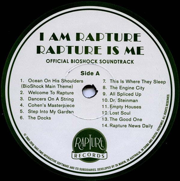 Garry Schyman : I Am Rapture Rapture Is Me (Official Bioshock® Score) / Sounds From The Lighthouse (Official Bioshock® 2 Score) (LP, 180 + CD + Box, S/Edition)