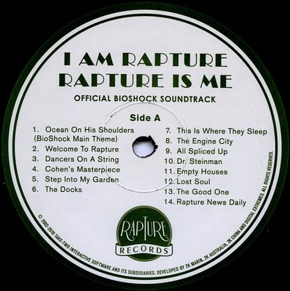 Garry Schyman : I Am Rapture Rapture Is Me (Official Bioshock® Score) / Sounds From The Lighthouse (Official Bioshock® 2 Score) (LP, 180 + CD + Box, S/Edition)