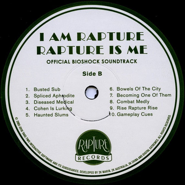 Garry Schyman : I Am Rapture Rapture Is Me (Official Bioshock® Score) / Sounds From The Lighthouse (Official Bioshock® 2 Score) (LP, 180 + CD + Box, S/Edition)