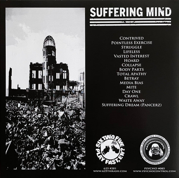 Suffering Mind : Lifeless (12", Album, Ltd)