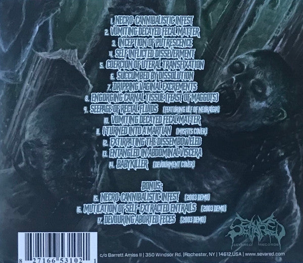 Inhuman Dissiliency : Self-Mutilating Death (CD, Album, Comp)
