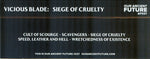 Vicious Blade : Siege of Cruelty (Cass, EP)