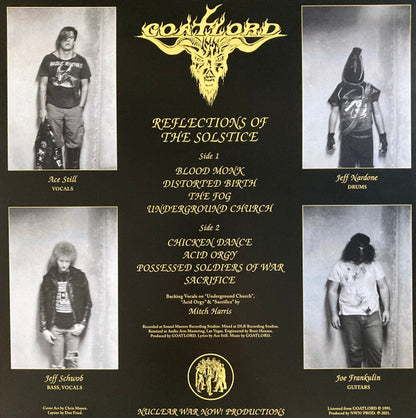 Goatlord : Reflections Of The Solstice (LP, Album, RP)