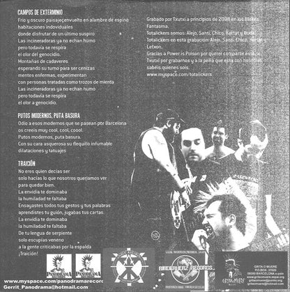 Power Is Poison / Totälickers : Religious Child Molesters E.P. (7", EP)