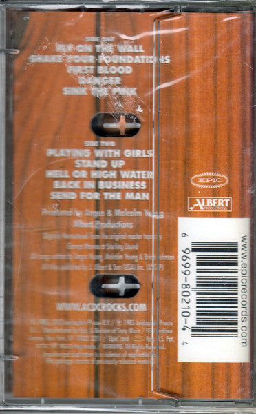 AC/DC : Fly On The Wall (Cass, Album, RE, RM)