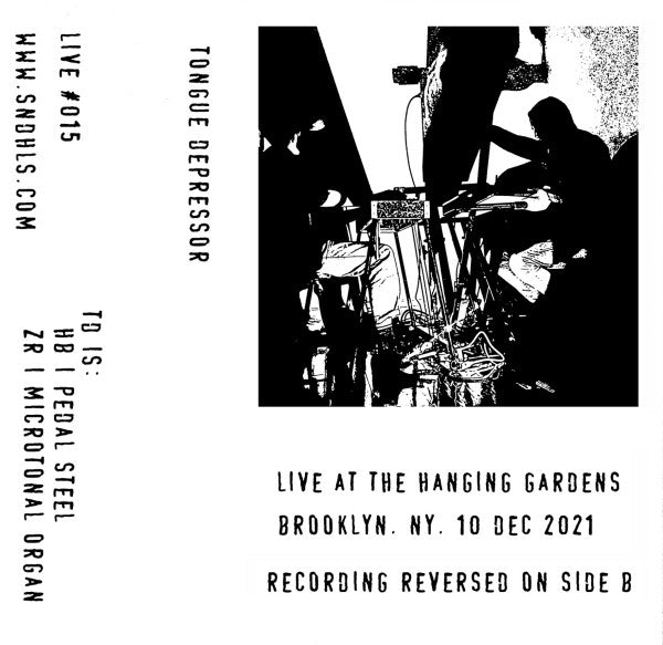 Tongue Depressor : Live At The Hanging Gardens (Cass, Album)