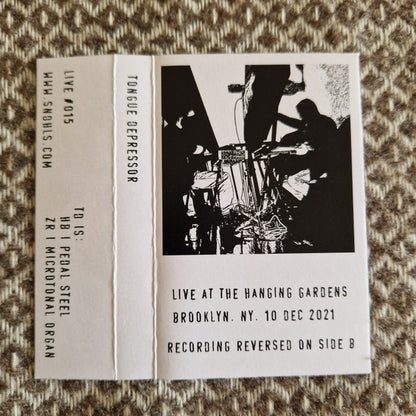 Tongue Depressor : Live At The Hanging Gardens (Cass, Album)