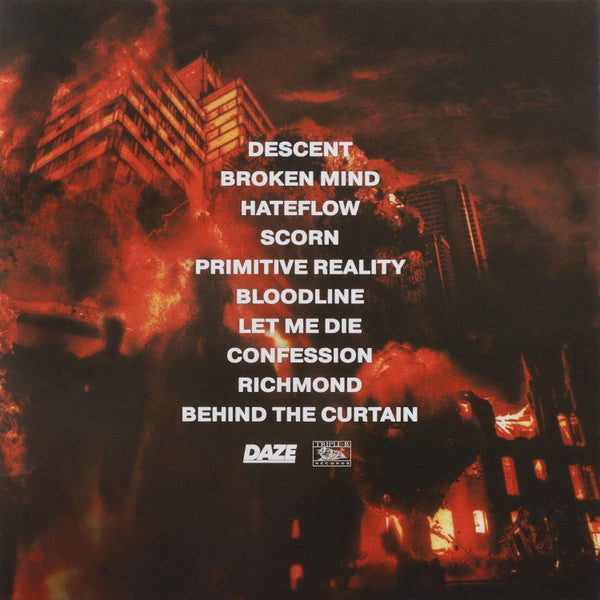 Downfall (23) : Behind The Curtain (LP, Album, Ltd, Neo)