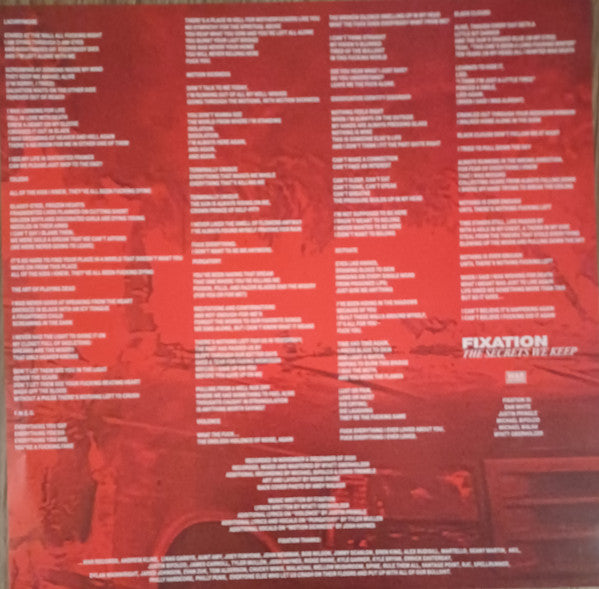 Fixation (7) : The Secrets We Keep (LP, Album, Ltd, Bla)