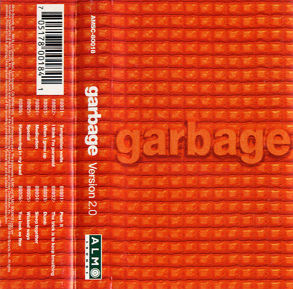 Garbage : Version 2.0 (Cass, Album)