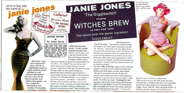 Janie Jones (2) : We're In Love With The World Of Janie Jones (CD, Comp)