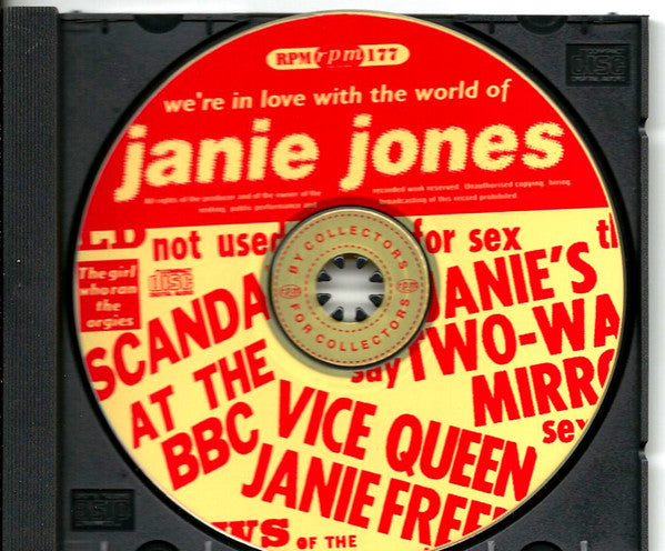 Janie Jones (2) : We're In Love With The World Of Janie Jones (CD, Comp)