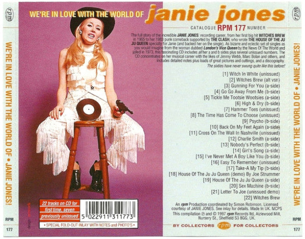 Janie Jones (2) : We're In Love With The World Of Janie Jones (CD, Comp)