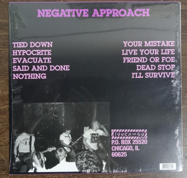 Negative Approach : Tied Down (LP, Album, RE)