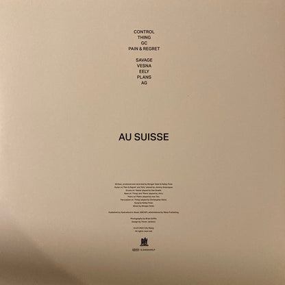 Au Suisse : Au Suisse (LP, Album, Ltd, Whi)
