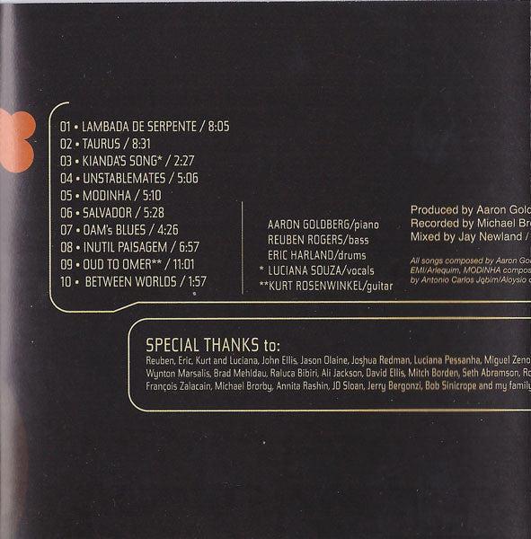 Aaron Goldberg (2) : Worlds (CD, Album)