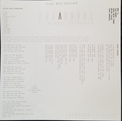 Black Math Horseman : Black Math Horseman (LP, EP, Ltd, Aqu)