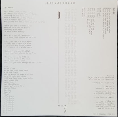 Black Math Horseman : Black Math Horseman (LP, EP, Ltd, Aqu)