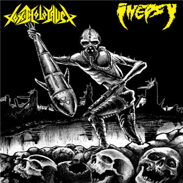 Inepsy / Toxic Holocaust : Inepsy / Toxic Holocaust (12", EP, Ltd, Whi)