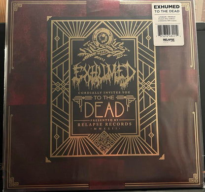 Exhumed : To The Dead (LP, Album, Dlx, Ltd, Pic, Mas)