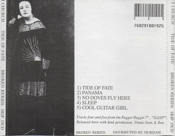 J Church : Tide Of Fate (CD)
