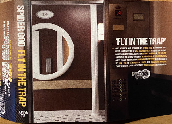Spider God : Fly In The Trap (Cass, Album, Ltd, Bla)