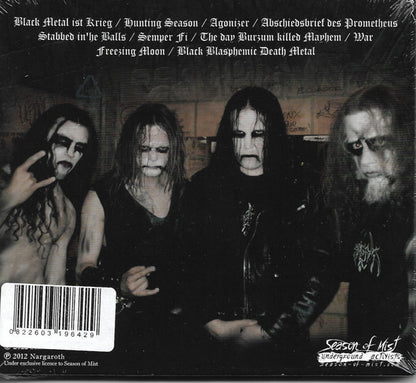 Nargaroth : Black Metal Manda Hijos De Puta (CD, Album, RE)