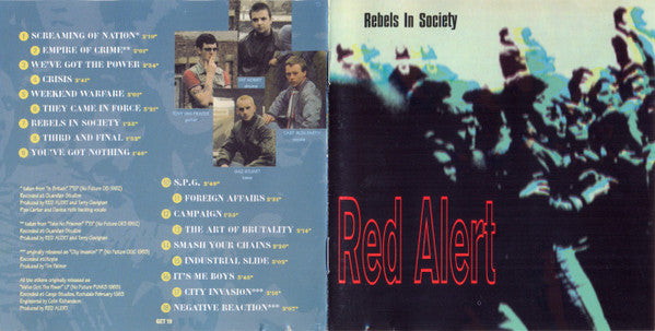 Red Alert (3) : Rebels In Society (CD, Comp)
